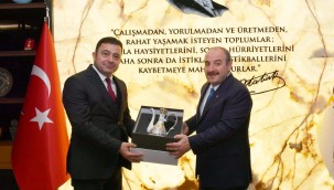 Sanayi ve Teknoloji Bakanı Mustafa Varank'tan Kayseri OSB'ye Ziyaret