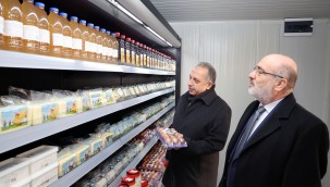 "Talas Süt Evi" ürünleri bu merkezde satılacak