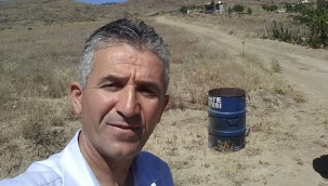 Ağaçtan düşen muhtar yaşamını yitirdi 