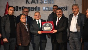 Başkan Büyükkılıç'a Kayseri çiftçisinden teşekkür