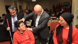 Başkan Çolakbayrakdar: Her zaman engellilerin yanındayız