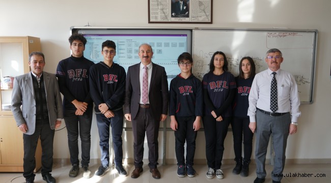 Bünyan Fen Lisesi öğrencileri TEKNOFEST'e katılacak