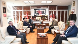 Büyükkılıç ve ilçe belediye başkanlarından yargı mensuplarına ziyaret