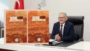 Büyükşehir'in Kayseri Tarihi Araştırmaları adlı bu kitabı, ödüle layık görüldü