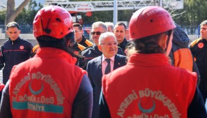 Büyükşehir İtfaiyesi, 2022 yılında 7 bin 411 olaya müdahale etti