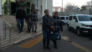 Çeşitli suçlardan 13 kişi tutuklandı