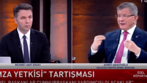 Davutoğlu'ndan bomba sözler: Seçilecek Cumhurbaşkanı bunu yaparsa kriz çıkar!