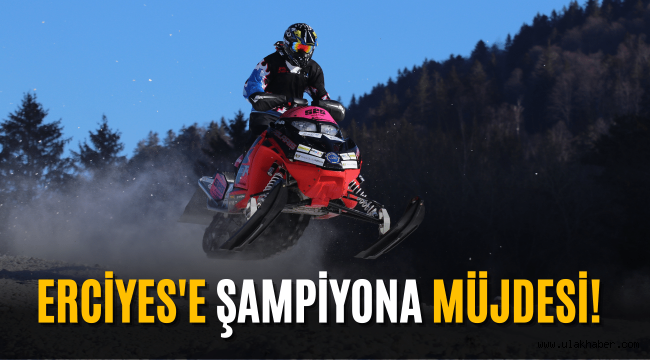 Dünya Kar Motosikleti Şampiyonası Erciyes'te yapılacak