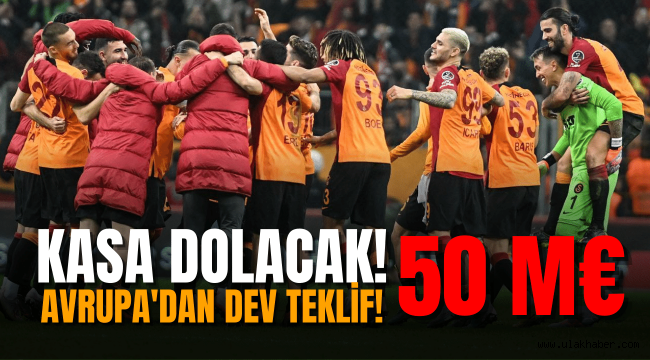 Galatasaray'ın kasası dolacak: Tam 50 milyon avro!