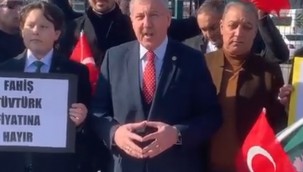 Gelecek Partili Özdağ'dan TÜVTÜRK protestosu