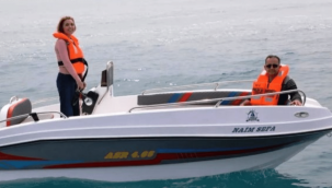 Hatay'da lise öğrencileri fiber tekne üretiyor