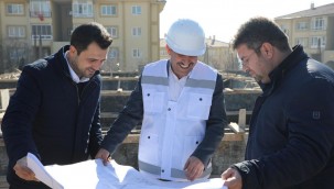 İncesu Belediye Başkanı Mustafa İlmek yatırımları inceledi