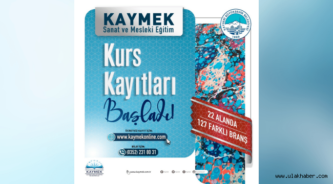 KAYMEK 2. dönem kurs kayıtları başladı