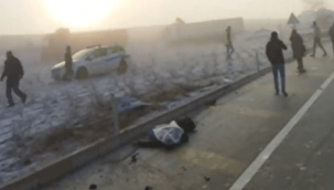 Kayseri - Ankara yolunda zincirleme trafik kazası 