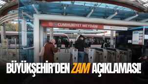 Kayseri Büyükşehir Belediyesi'nden 'ulaşım zammı' açıklaması