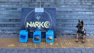 Kayseri'de 34 kilo 150 gram uyuşturucu madde yakalandı 