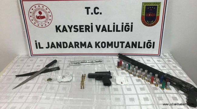 Kayseri'de uyuşturucu operasyonu!