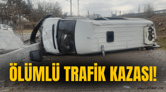 Kayseri Develi'de feci kaza: 1 ölü 5 yaralı