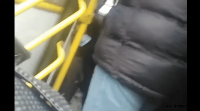Kayseri halk otobüsünde kavga: 1 yaralı