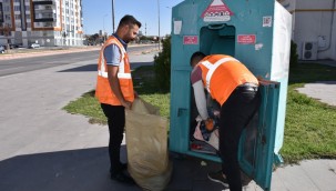 Kocasinan Belediyesi, 228 ton kıyafet atığını geri dönüşüme kazandırdı