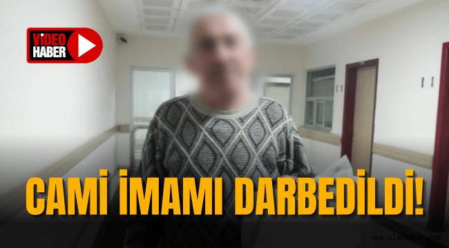 Namaz kıldıran imamı ve araya giren cemaat üyesini dövdü