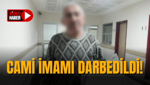 Namaz kıldıran imamı ve araya giren cemaat üyesini dövdü