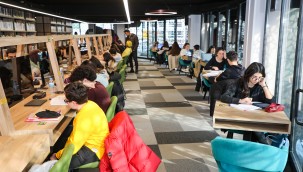 Öğrencinin çalışma adresi yarıyılda da Talas kütüphaneleri