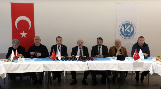 Rektör Karamustafa, Kayseri Üniversitesi'nin çalışmalarını anlattı