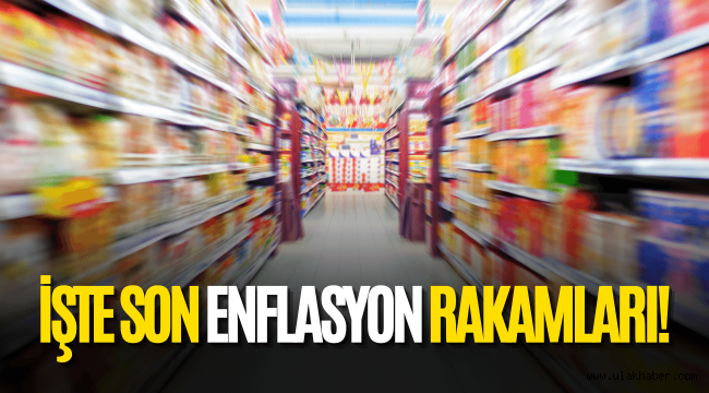 TÜİK, enflasyon rakamlarını açıkladı