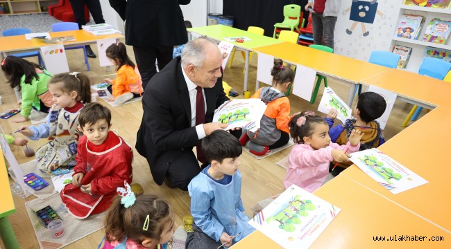 Yahyalı Belediyesi sıfır atık konusunda çocukları bilinçlendiriyor