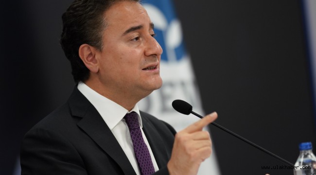 Ali Babacan'dan seçim tarihi açıklaması!