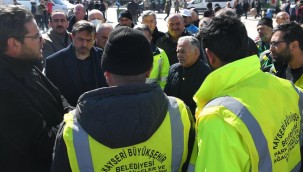 Başkan Büyükkılıç, deprem bölgesi Kahramanmaraş'ta