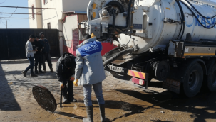 Başkan Büyükkılıç: KASKİ'miz afet bölgesinde kanalizasyon altyapısını revize ediyor