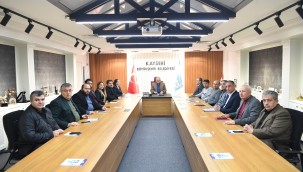 Başkan Büyükkılıç'tan bilim insanları ile "deprem" toplantısı