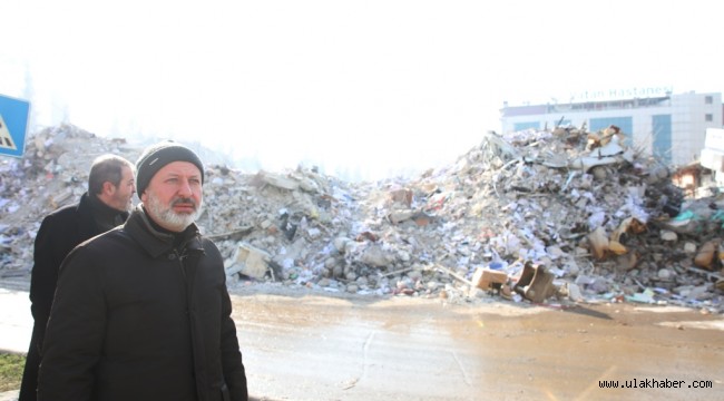 Başkan Çolakbayrakdar: Yaraların en hızlı şekilde sarılması için var gücümüzle çalışıyoruz