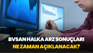 Bülbüloğlu Vinç BVSAN halka arz sonuçları, ne zaman işlem görecek?