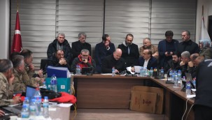 Büyükkılıç, Bakan Soylu Başkanlığında Deprem Koordinasyon Toplantısı'na katıldı 