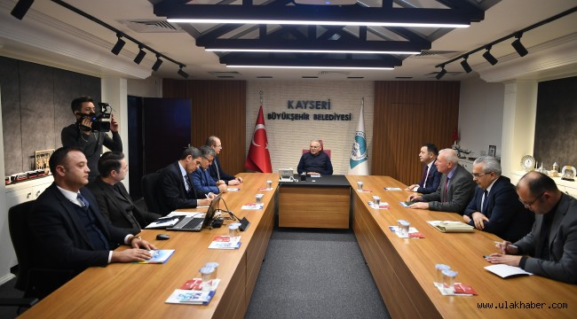 Büyükkılıç'tan OSB başkanlarıyla değerlendirme toplantısı