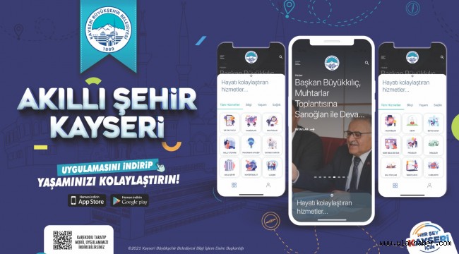 Büyükkılıç'tan Türkiye'de ilk olan "Akıllı Şehir" yatırımları