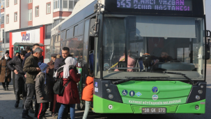 Büyükşehir'den depremzede öğrencilere ücretsiz ulaşım hakkı 