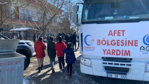 Depremzedelere 'Cansuyu' oldular