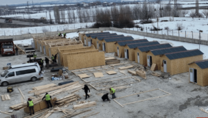 Doğanşehir'e ahşap konteyner kuruluyor