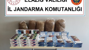 Elâzığ'da kaçak sigara operasyonu!