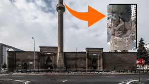 Hacı Kılıç Camii minaresi tehlike arz ediyor
