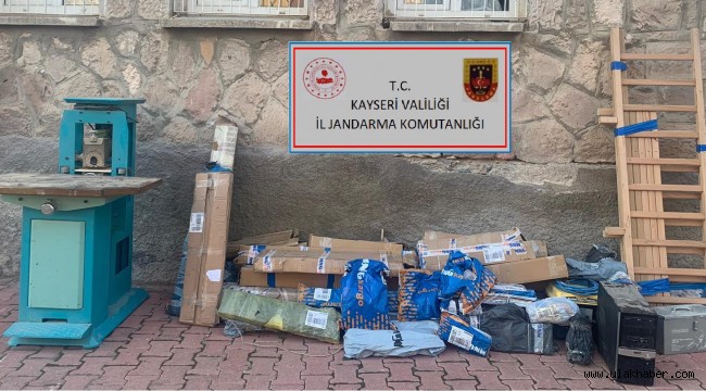 İş yeri hırsızı jandarma ekiplerince yakalandı