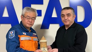 Japonya Uluslararası Acil Yardım Ekibi, ülkelerine dönmeden Kayseri'yi ziyaret etti