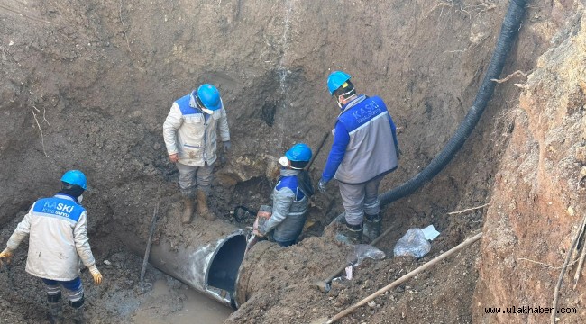 KASKİ, afet bölgesindeki su sorununu çözüyor