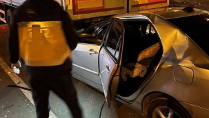 Kayseri'de korkunç kaza! Otomobil TIR'a çarptı: 1 ölü