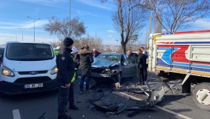 Kayseri'de zincirleme trafik kazası