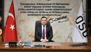 Kayseri OSB Başkanı Mehmet Yalçın'dan Miraç Kandili mesajı